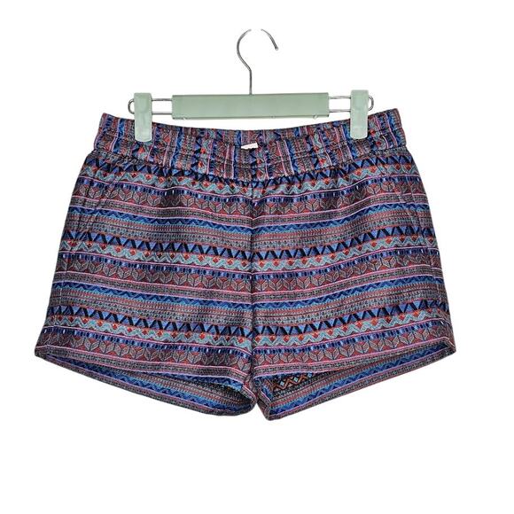 J.Crew Aztec Jacquard Boardwalk Shorts women's size 0 boho festival beach - Picture 1 of 5
